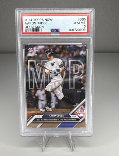 2024 Topps Now Aaron Judge MVP #OS-5 card