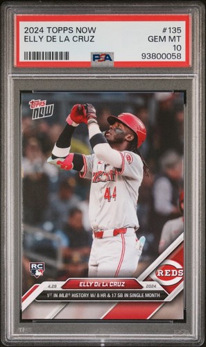 2024 Topps Now Elly De La Cruz #135 card