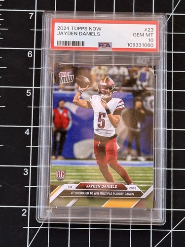 2024 Topps Now Jayden Daniels #23 card