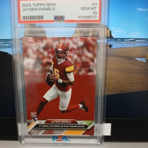 2024 Topps Now Jayden Daniels #3 card