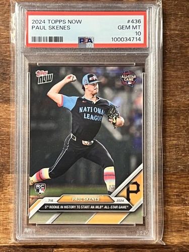 2024 Topps Now Paul Skenes #436 card