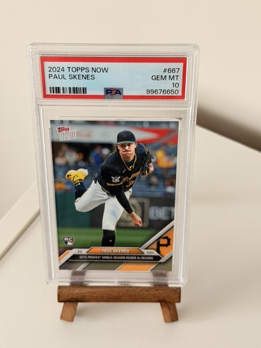 2024 Topps Now Paul Skenes #667 card