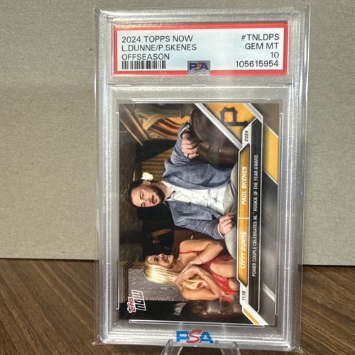 2024 Topps Now Paul Skenes/ Livvy Dunne #TN-LDPS card