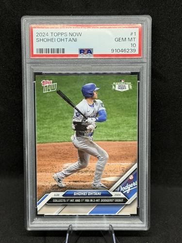 2024 Topps Now Shohei Ohtani #1 card