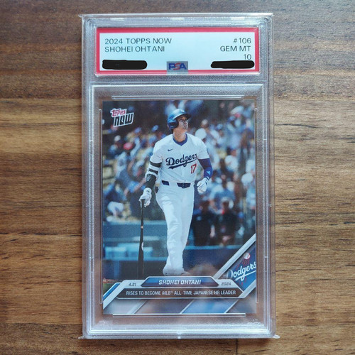 2024 Topps Now Shohei Ohtani #106 card