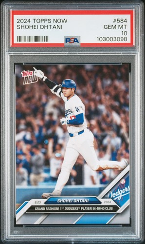 2024 Topps Now Shohei Ohtani #584 card