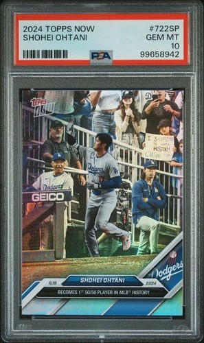 2024 Topps Now Shohei Ohtani #722SP card