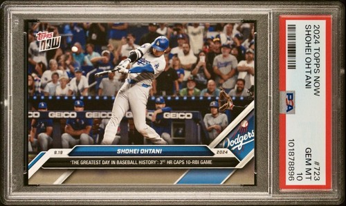 2024 Topps Now Shohei Ohtani #723 card