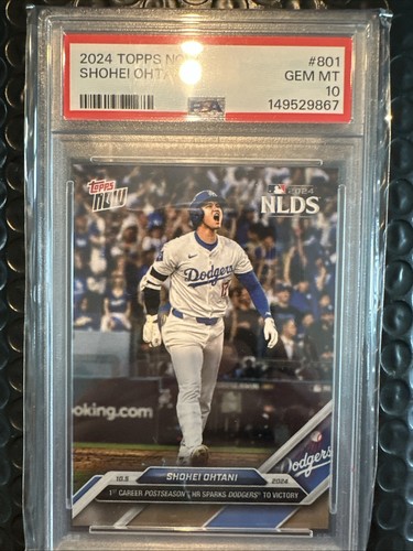 2024 Topps Now Shohei Ohtani #801 card