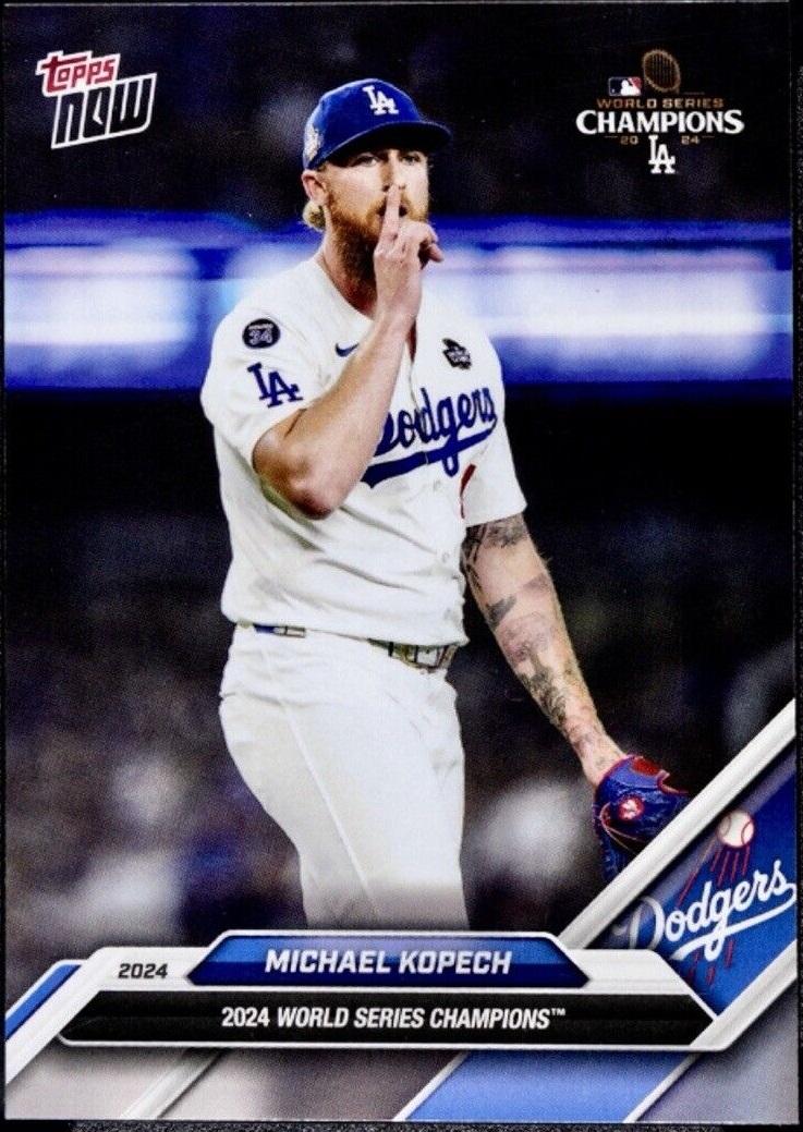 2024 Topps Now World Series Michael Kopech #WS-15 card