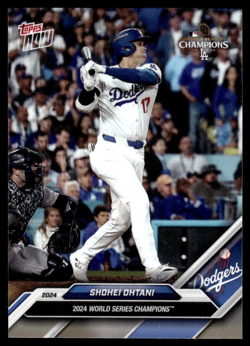 2024 Topps Now World Series Shohei Ohtani #WS-2 card