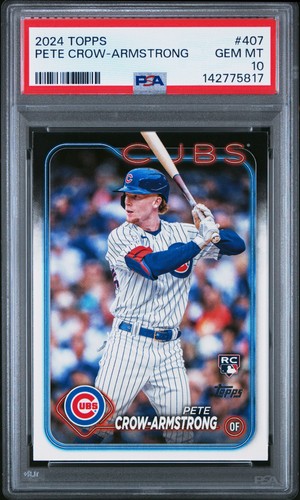 2024 Topps Pete Crow-Armstrong #407 card