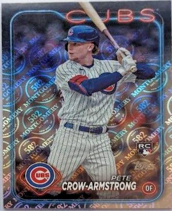 2024 Topps Pete Crow-Armstrong [582 Montgomery Club] #407 card