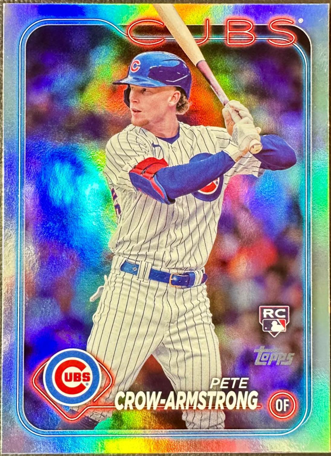 2024 Topps Pete Crow-Armstrong [Rainbow Foil] #407 card