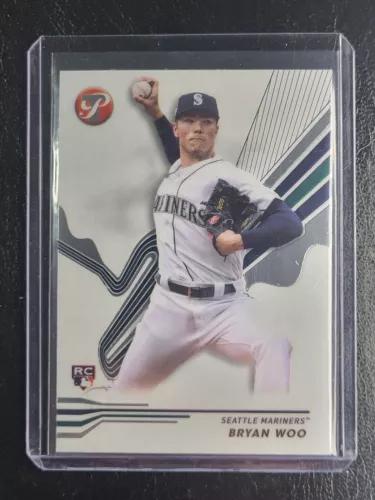 2024 Topps Pristine Bryan Woo #204 card