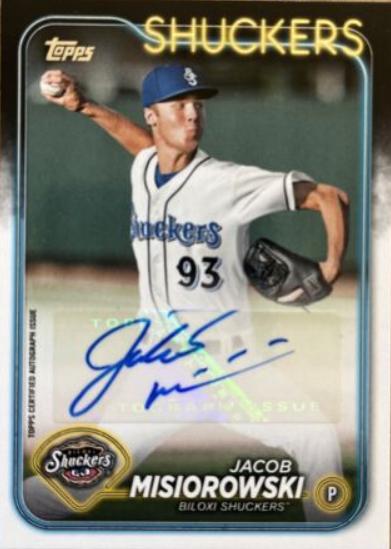 2024 Topps Pro Debut Jacob Misiorowski [Autograph] #PD-171 card