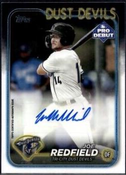 2024 Topps Pro Debut Joe Redfield [Autograph] #PD-5 card
