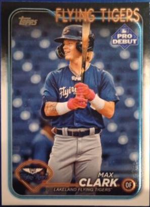 2024 Topps Pro Debut Max Clark #PD-141 card
