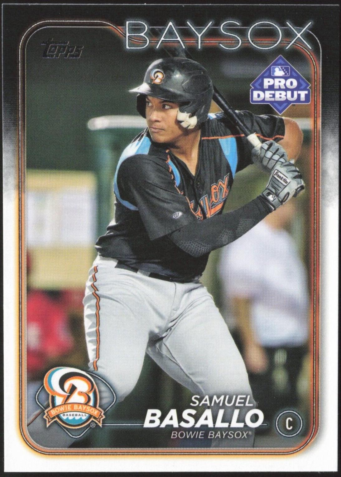 2024 Topps Pro Debut Samuel Basallo #PD-146 card