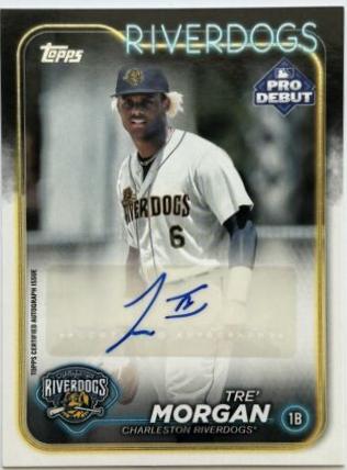 2024 Topps Pro Debut Tre' Morgan [Autograph] #PD-18 card