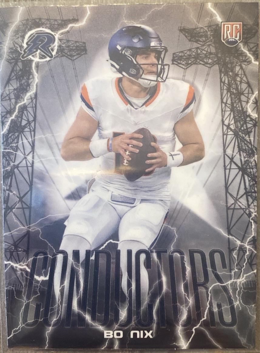 2024 Topps Resurgence Conductors Bo Nix #C-8 card
