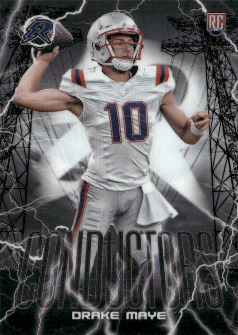 2024 Topps Resurgence Conductors Drake Maye #C-7 card