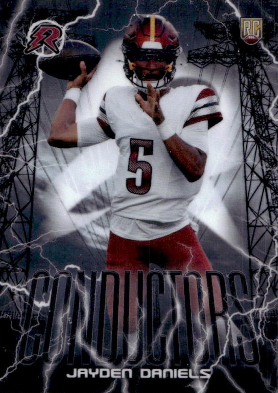 2024 Topps Resurgence Conductors Jayden Daniels #C-6 card