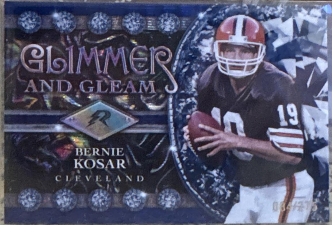 2024 Topps Resurgence Glimmer and Gleam Bernie Kosar #GG-25 card