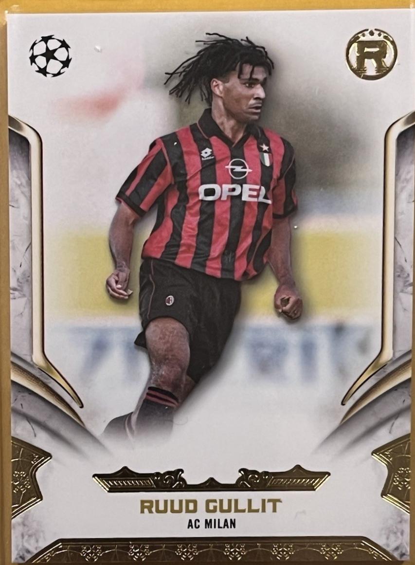 2024 Topps Reverence UEFA Ruud Gullit #43 card