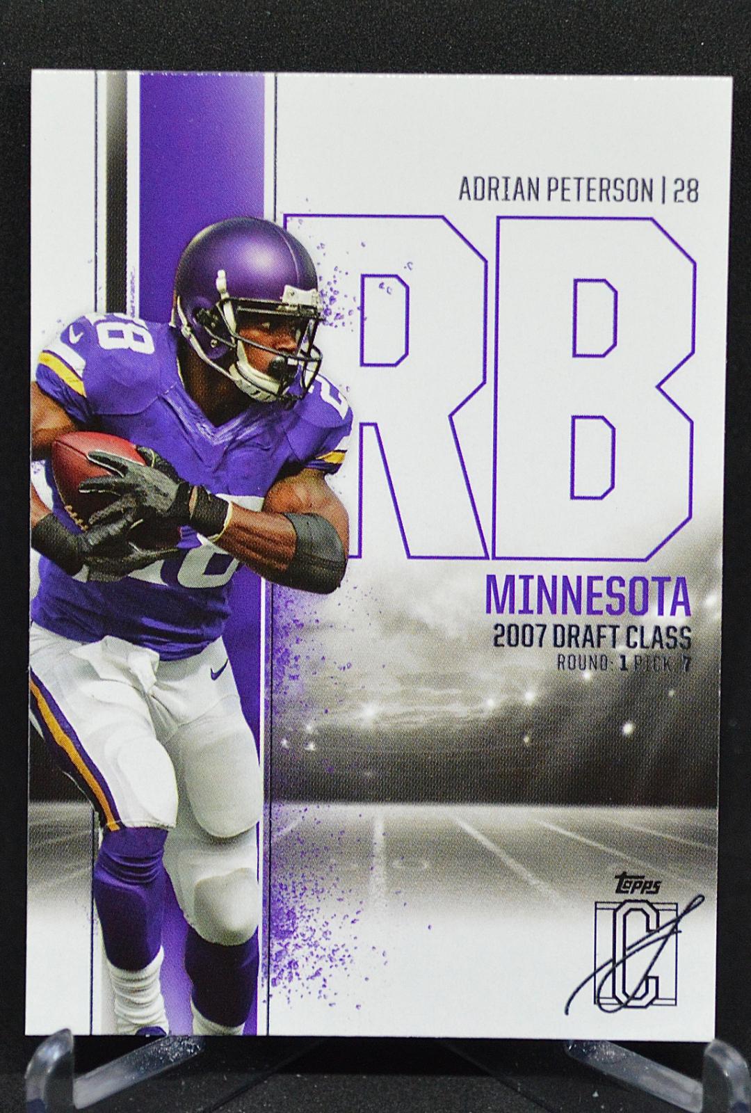 2024 Topps Signature Class Adrian Peterson #31 card