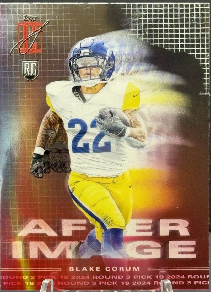 2024 Topps Signature Class After Image Blake Corum #AI-14 card