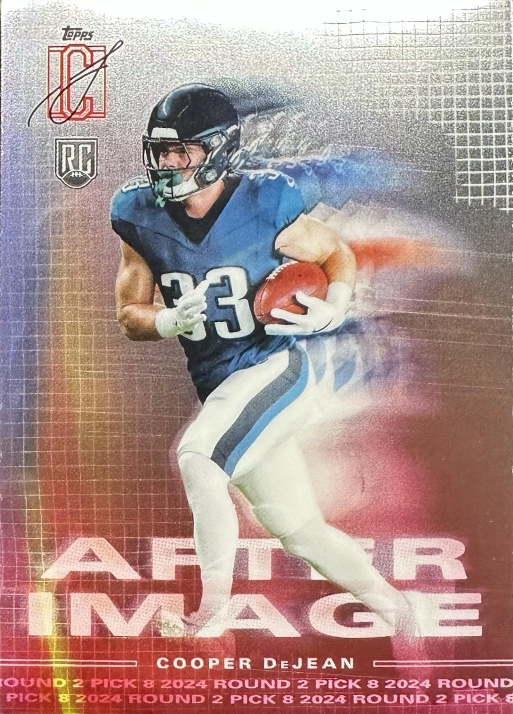 2024 Topps Signature Class After Image Cooper Dejean #AI-10 card
