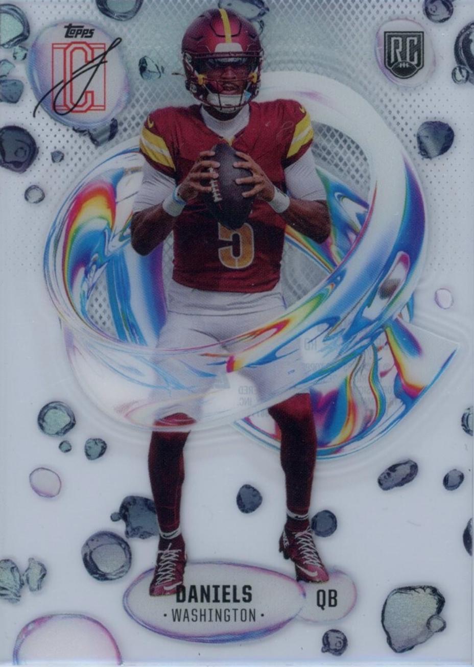 2024 Topps Signature Class Fluidity Jayden Daniels #F-2 card