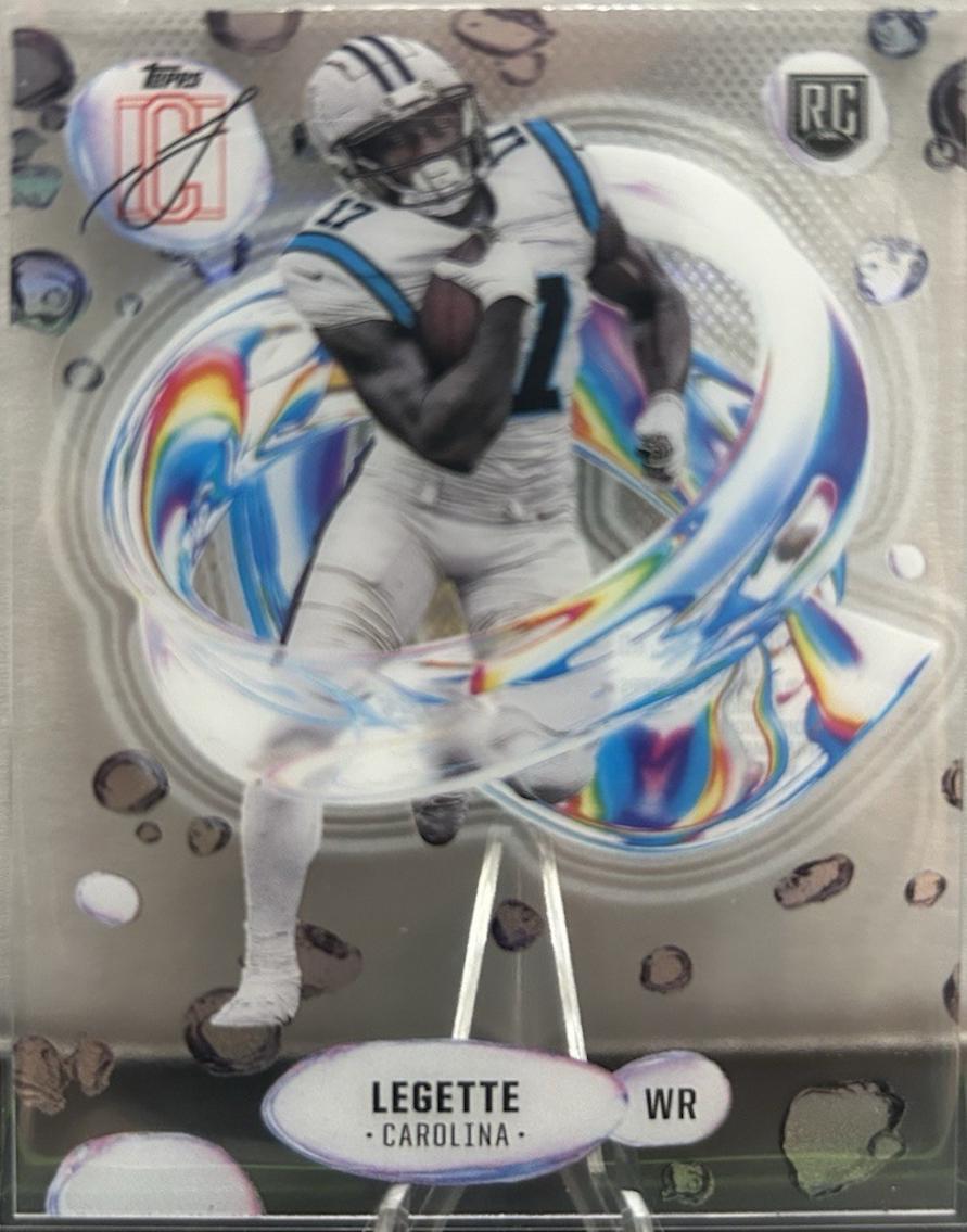 2024 Topps Signature Class Fluidity Xavier Legette #F-9 card