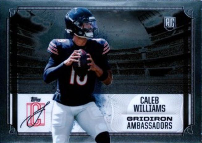 2024 Topps Signature Class Gridiron Ambassadors Caleb Williams #GA-1 card