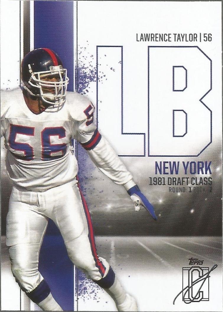 2024 Topps Signature Class Lawrence Taylor #37 card