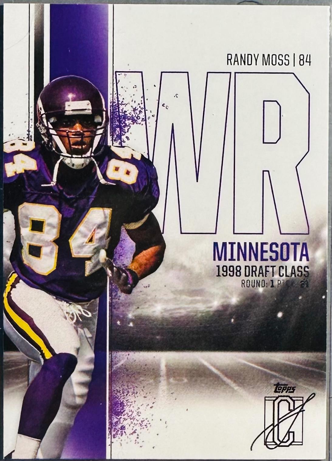 2024 Topps Signature Class Randy Moss #30 card