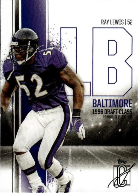 2024 Topps Signature Class Ray Lewis #3 card