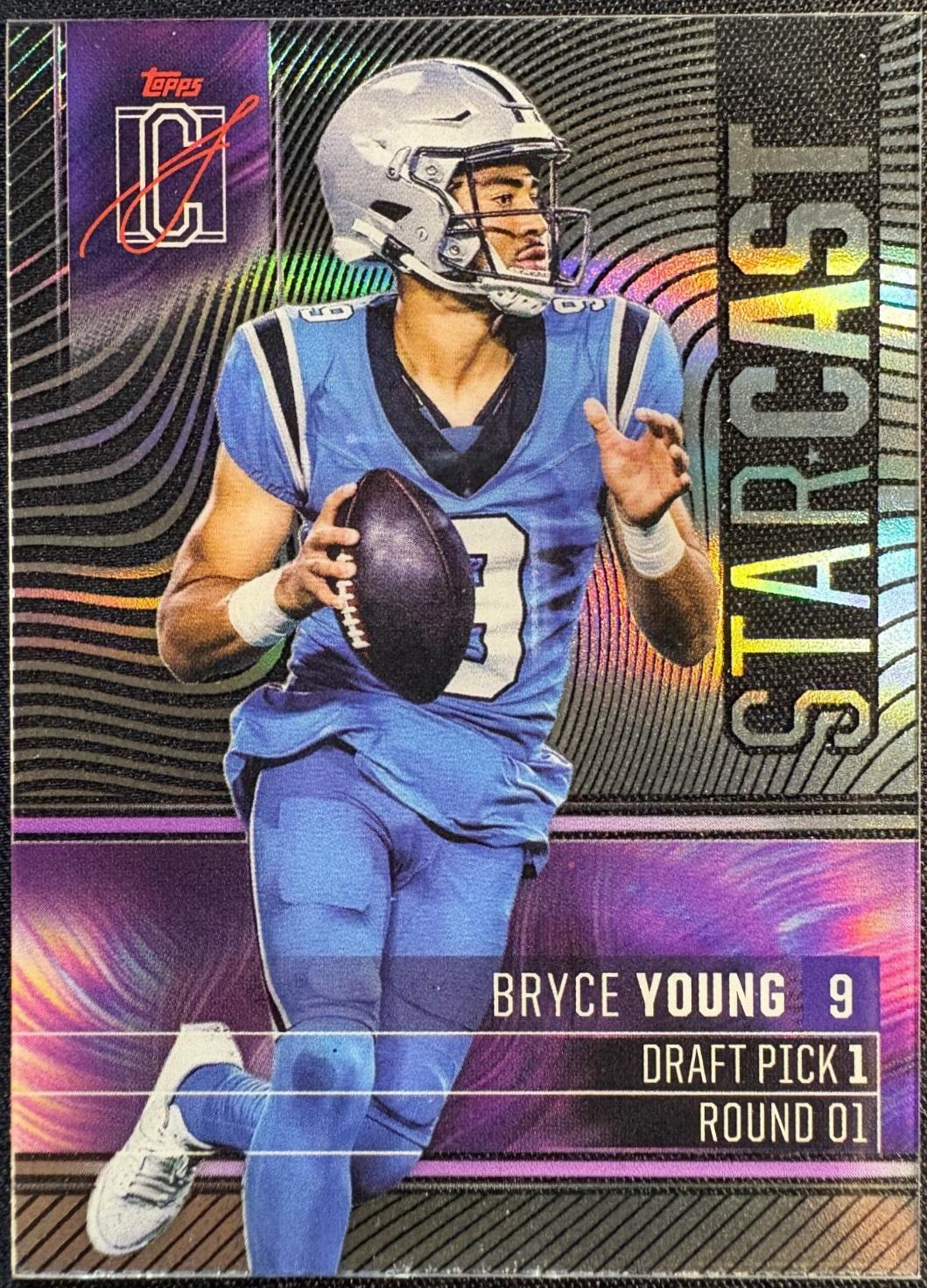 2024 Topps Signature Class Star Cast Bryce Young #SC-5 card