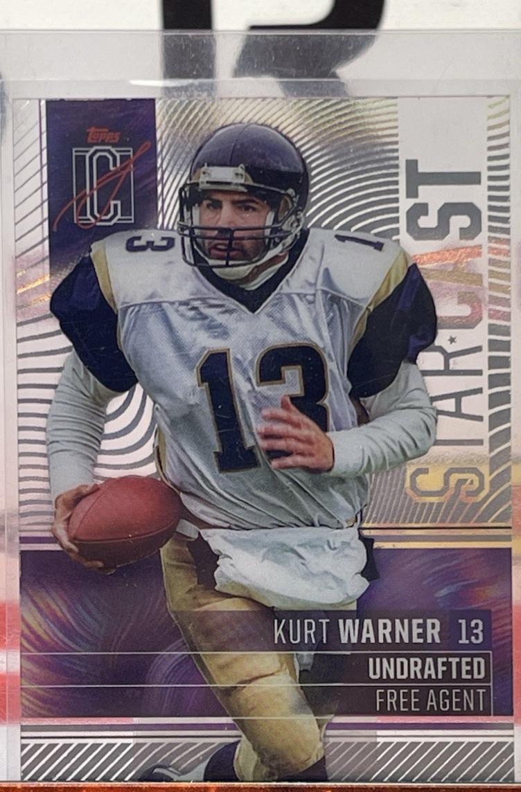2024 Topps Signature Class Star Cast Kurt Warner #SC-25 card