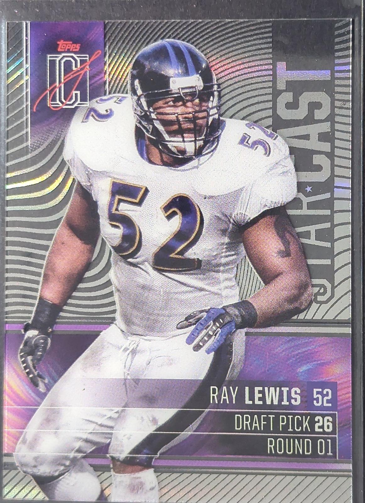 2024 Topps Signature Class Star Cast Ray Lewis #SC-15 card