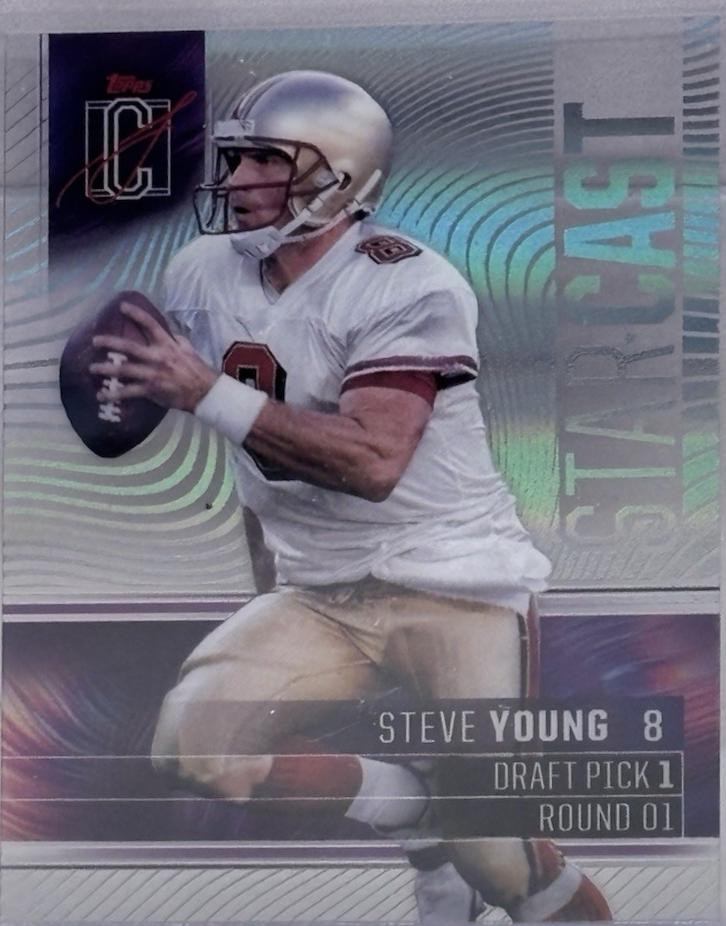 2024 Topps Signature Class Star Cast Steve Young #SC-20 card