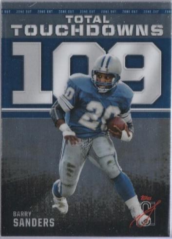 2024 Topps Signature Class Zone Out Barry Sanders #ZO-13 card