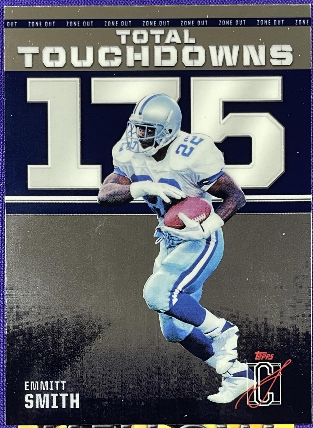 2024 Topps Signature Class Zone Out Emmitt Smith #ZO-2 card