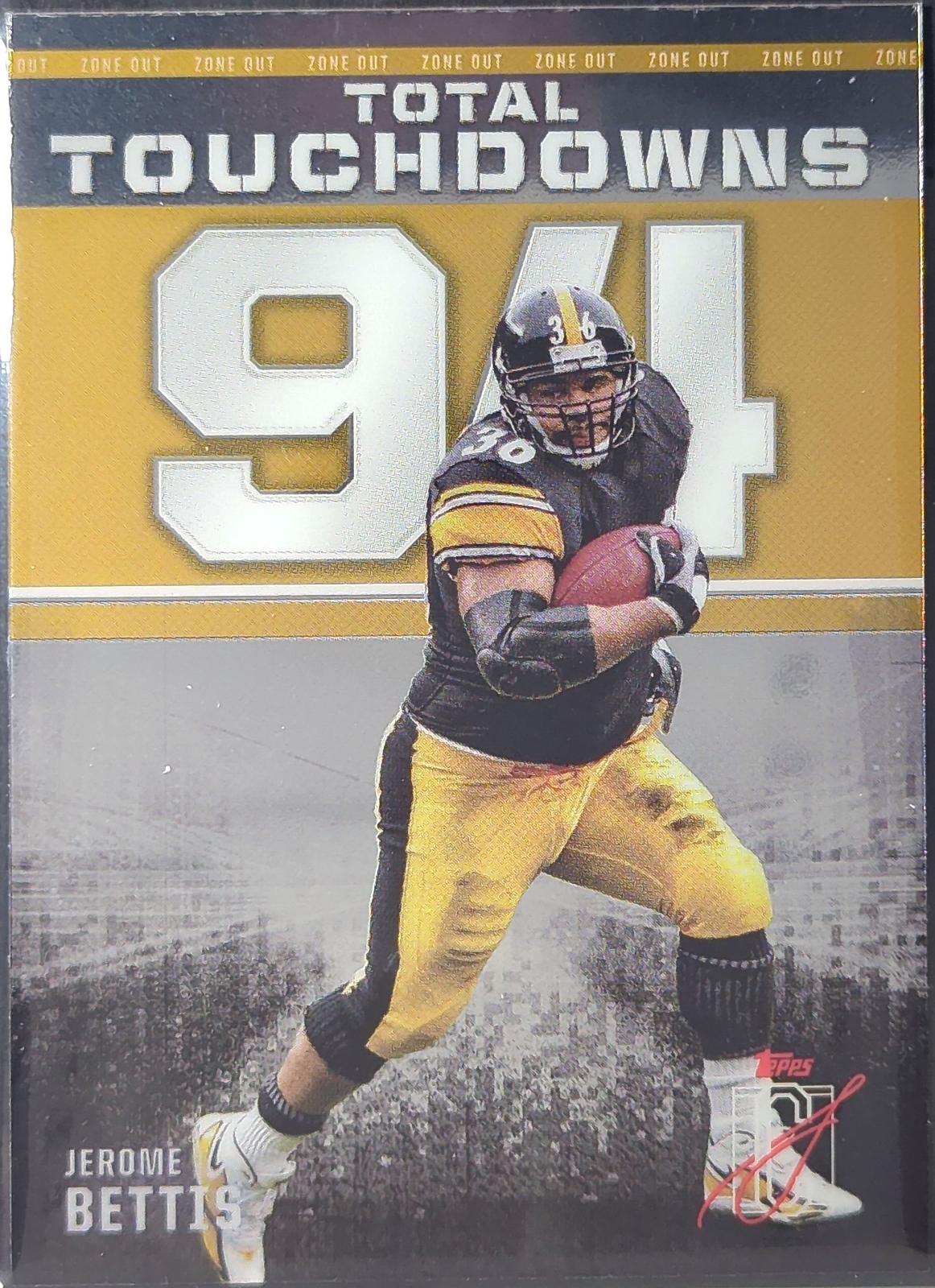 2024 Topps Signature Class Zone Out Jerome Bettis #ZO-18 card