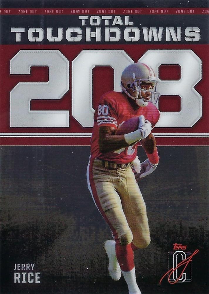 2024 Topps Signature Class Zone Out Jerry Rice #ZO-1 card