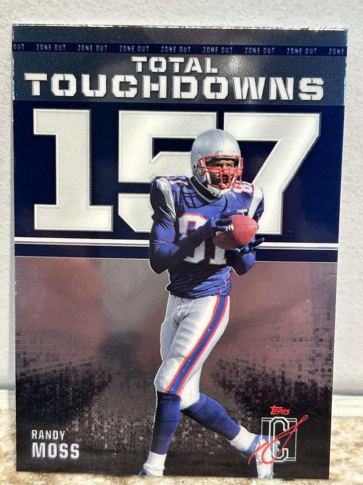 2024 Topps Signature Class Zone Out Randy Moss #ZO-3 card