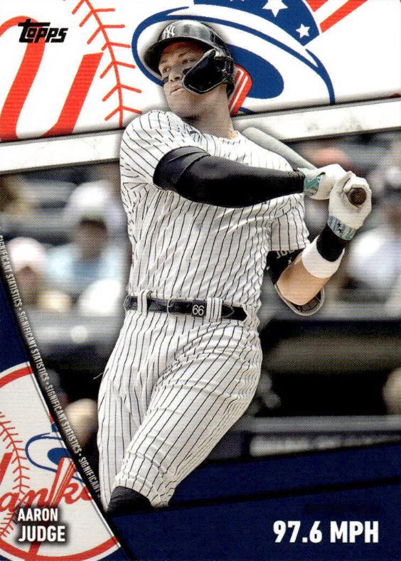 2024 Topps Significant Statistics Aaron Judge #SS-4 card