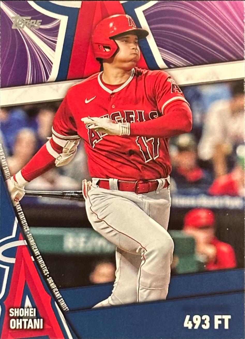 2024 Topps Significant Statistics Shohei Ohtani #SS-5 card