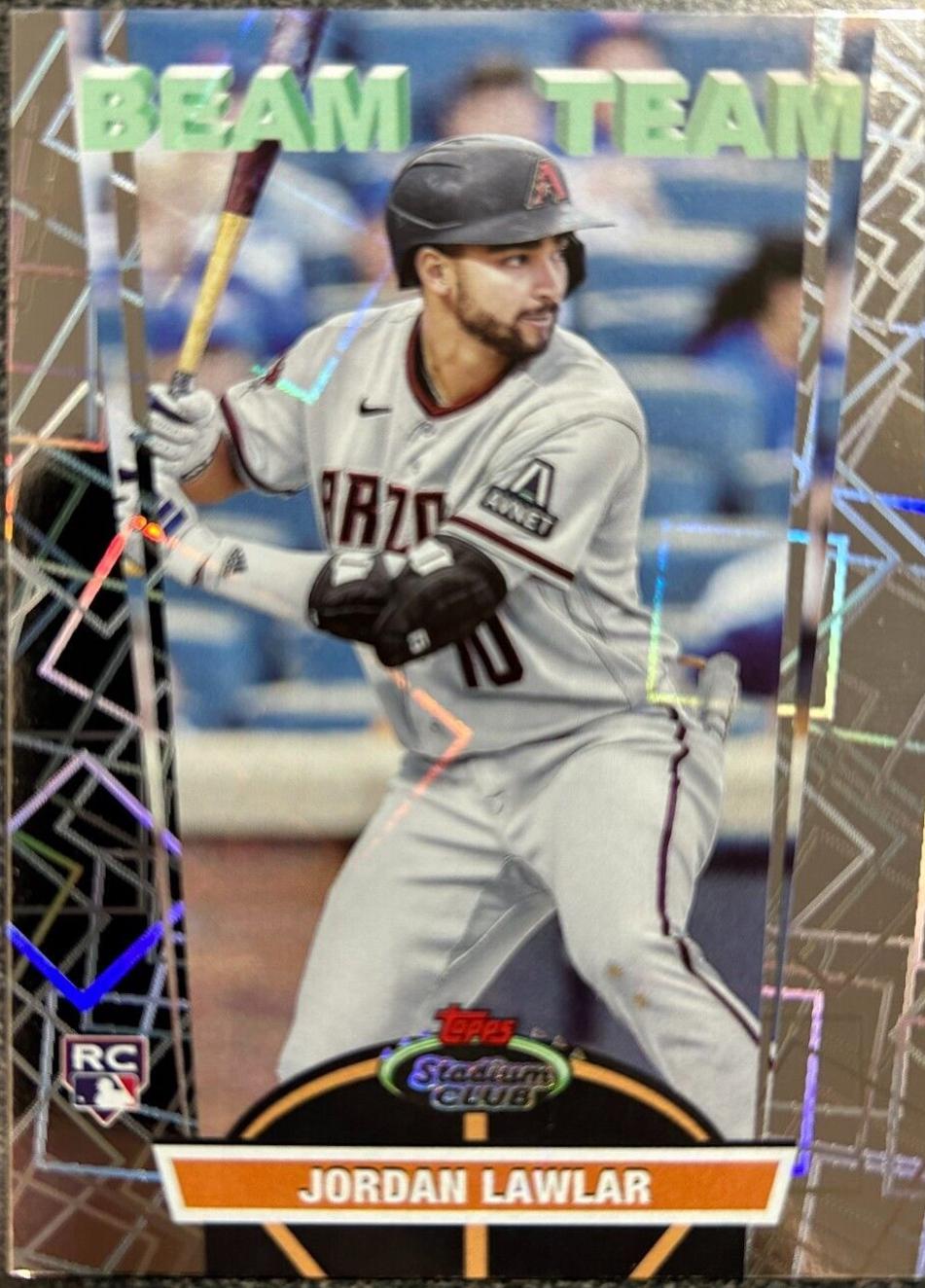 2024 Topps Stadium Club Beam Team Jordan Lawlar #BT-4 card